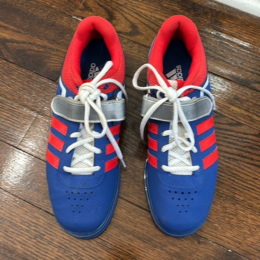 Adidas powerlift weightlifting shoes, male, size 7.5. Like new.